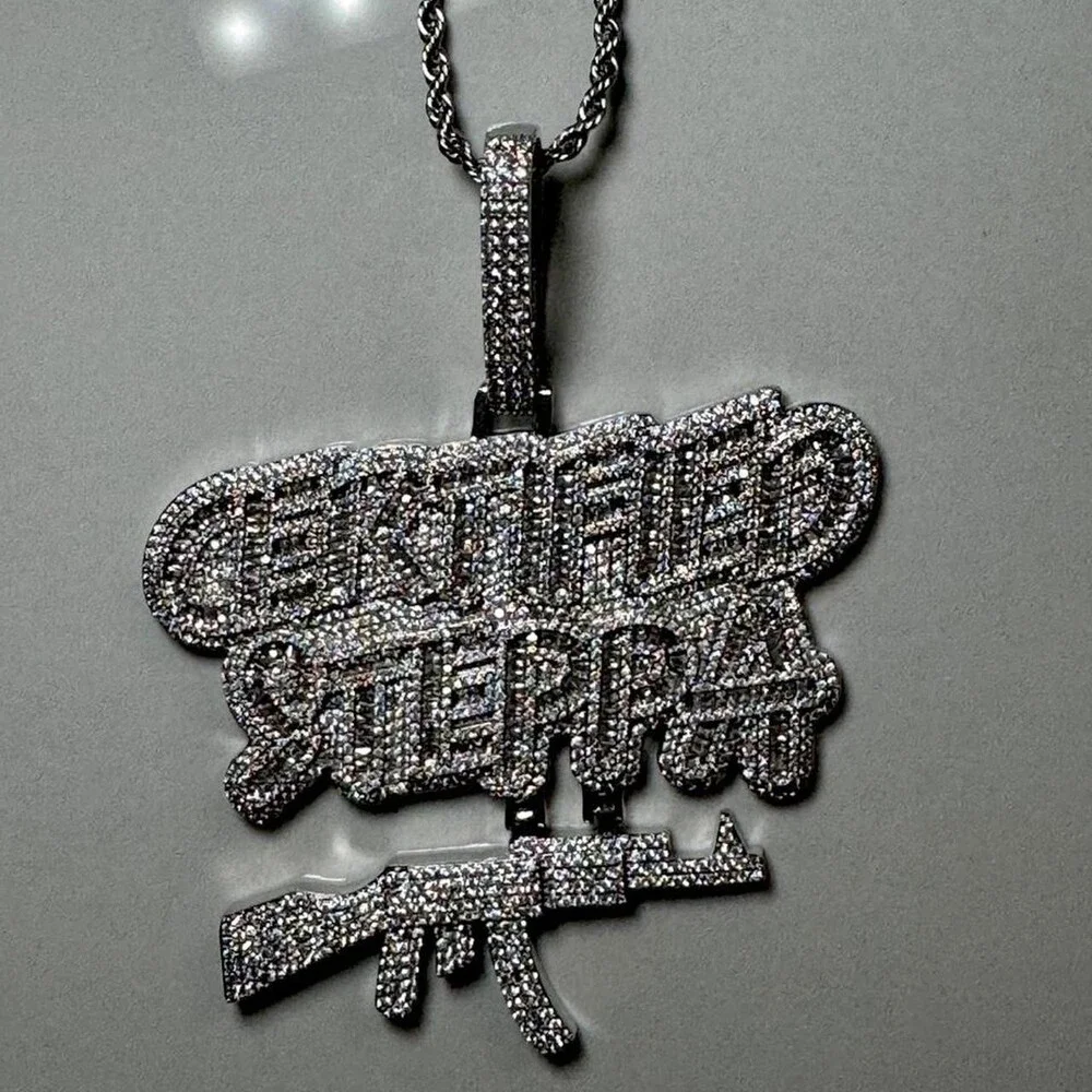 Certified Stepper Pendant With Ak 47 6 A 2 C